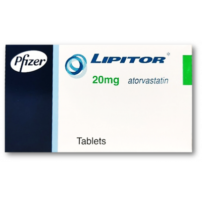 LIPITOR 20 MG ( ATORVASTATIN ) 28 TABLETS